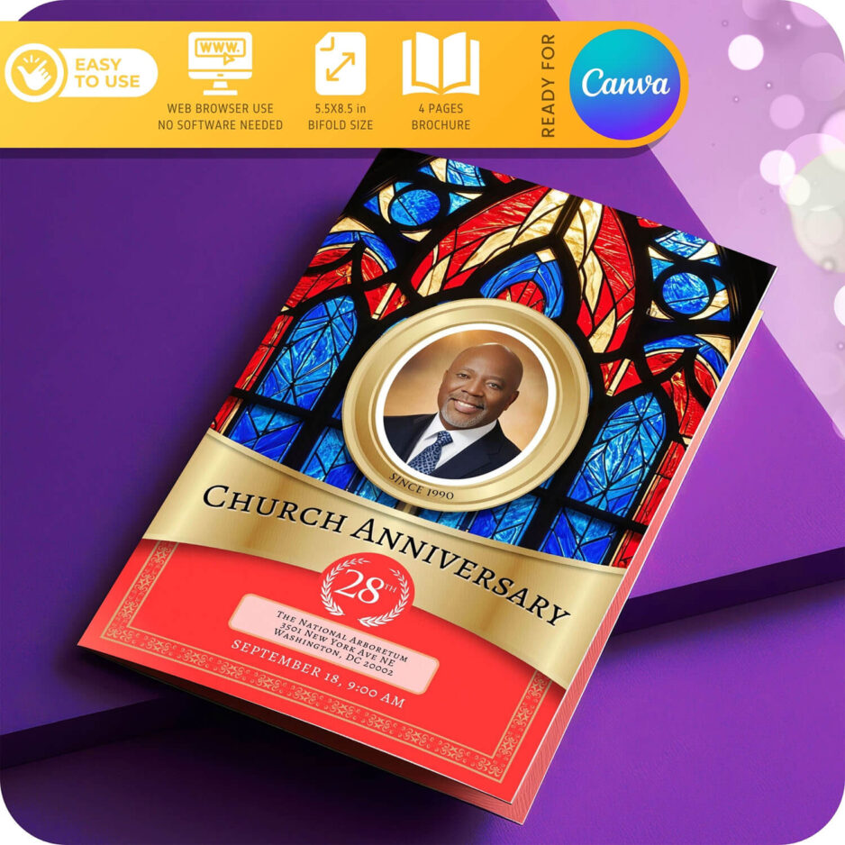 diy church anniversary program