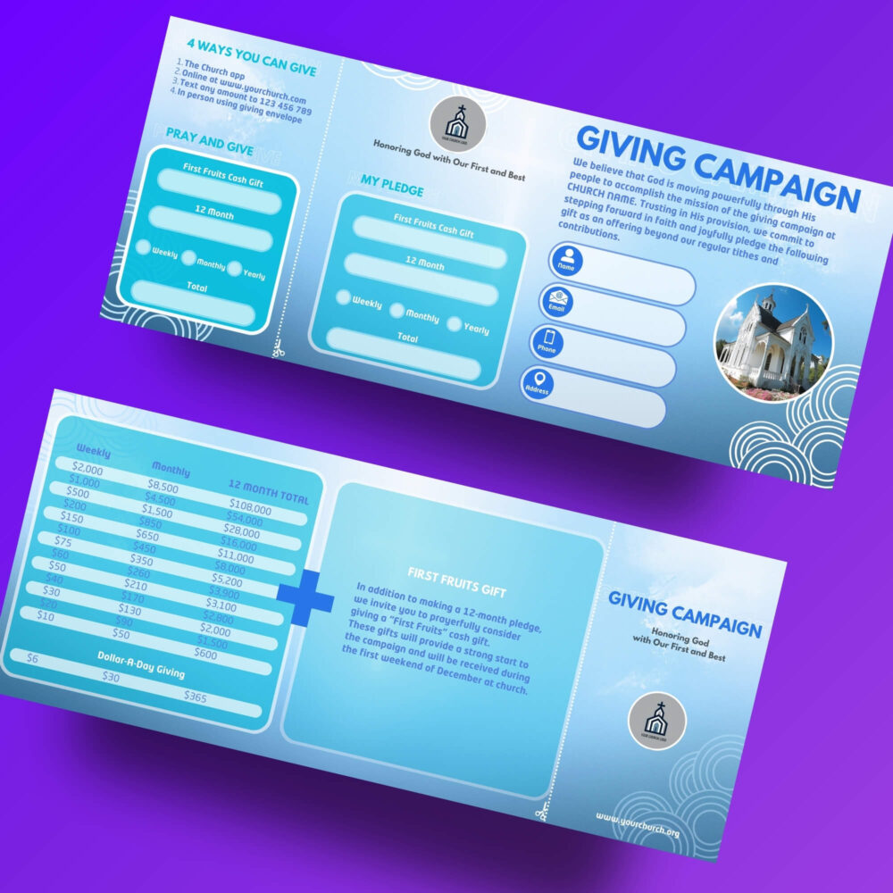 DIY Church Giving Campaign Template