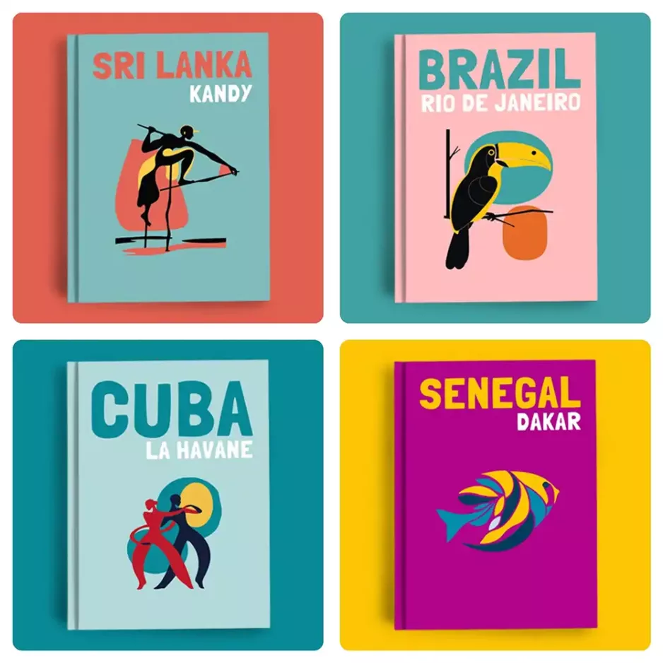 Assouline books travel cover template