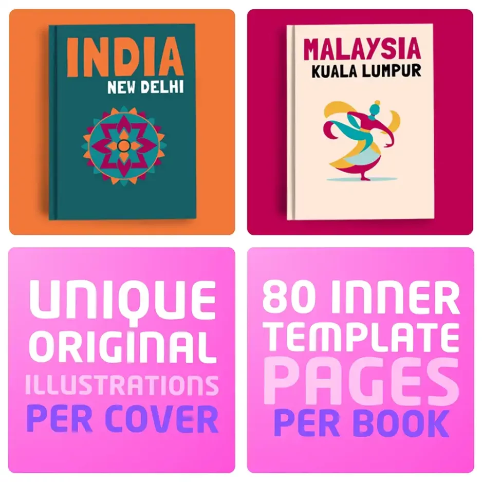 Assouline books travel template diy